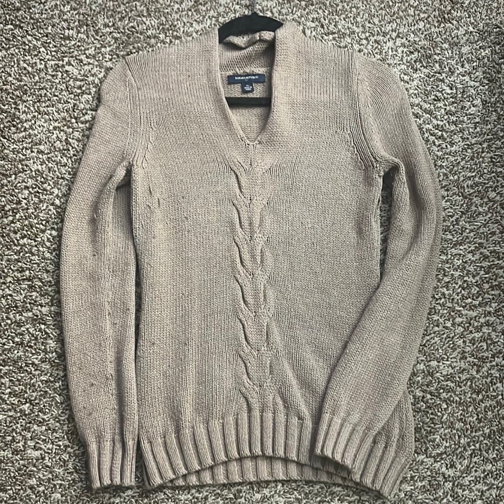 Banana Republic Cable Knit Sweater Size XS